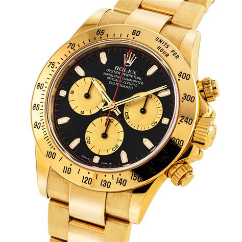 rolex daytona oro 18k|daytona rolex gold price.